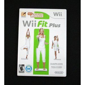 Nintendo Wii‎ Plus Fit Fitness Game Complete w/ Manual Tested
